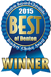 Winner of Best of Denton in 2015 by Denton Smiles Dentistry